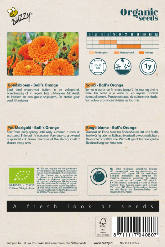 Calendula Goudsbloem