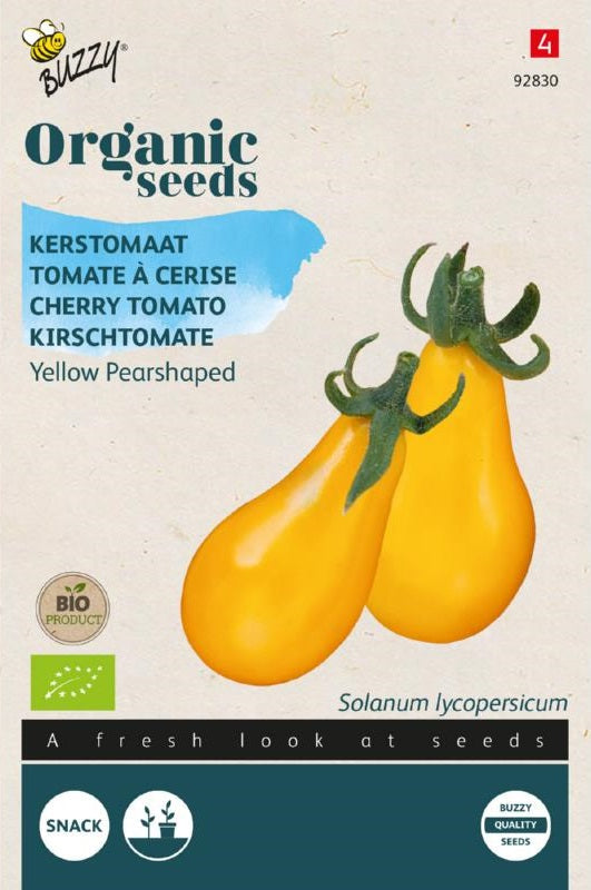 Tomaat (Yellow Pearshaped)